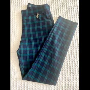 Stretchy Plaid Pants